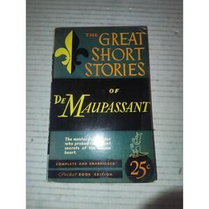 The Great Short Stories of Guy De Maupassant - 1945 Pocket Books (Paperback)